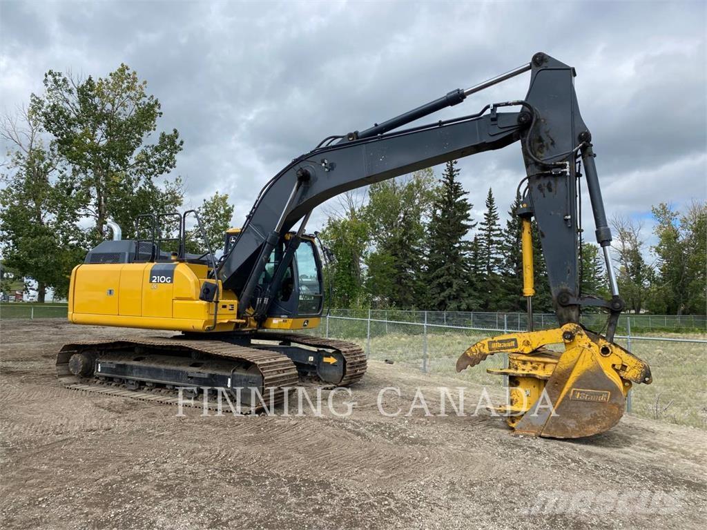 John Deere 210G Верижен екскаватор