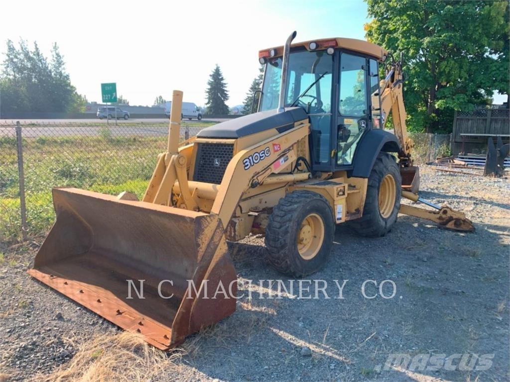 John Deere 310SG Товарач със заден ексватор