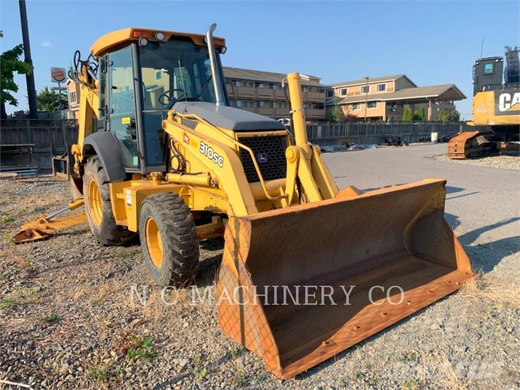 John Deere 310SG Товарач със заден ексватор