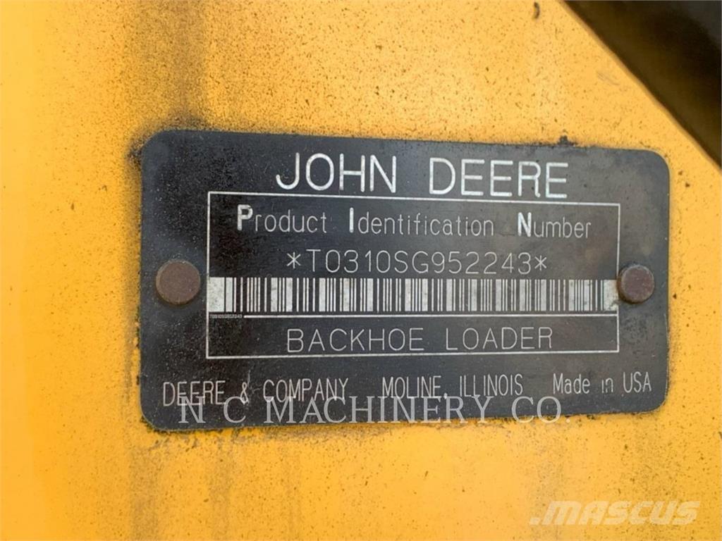 John Deere 310SG Товарач със заден ексватор