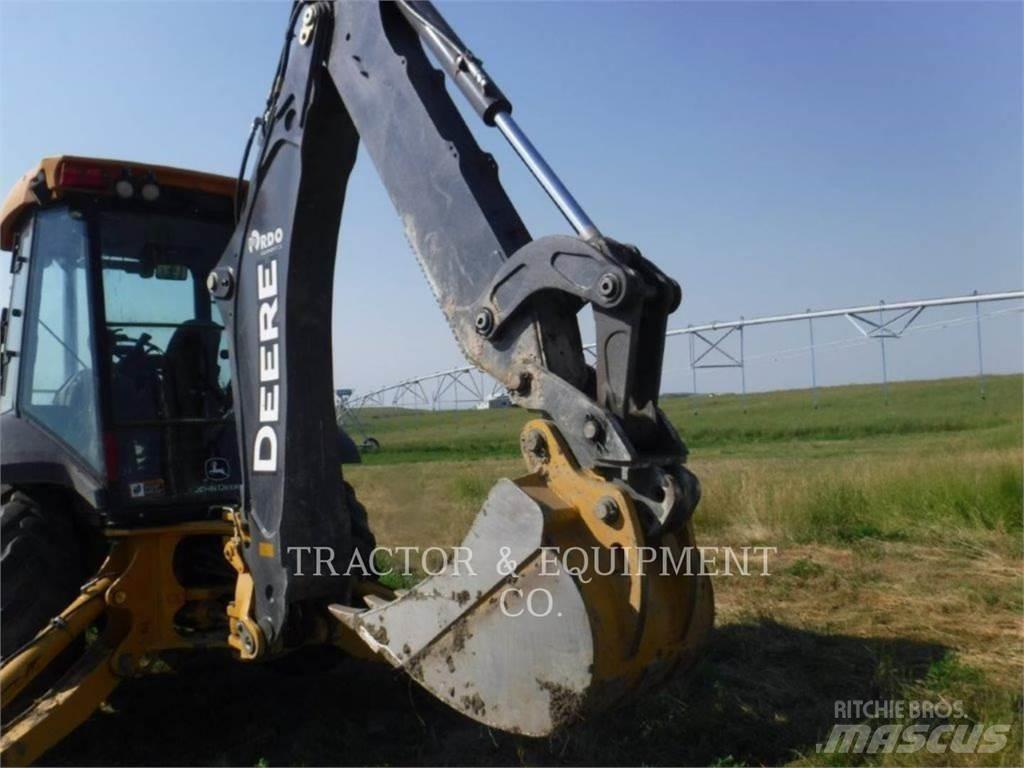 John Deere 310SK Товарач със заден ексватор