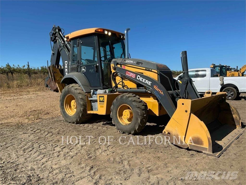 John Deere 310SL HL Товарач със заден ексватор