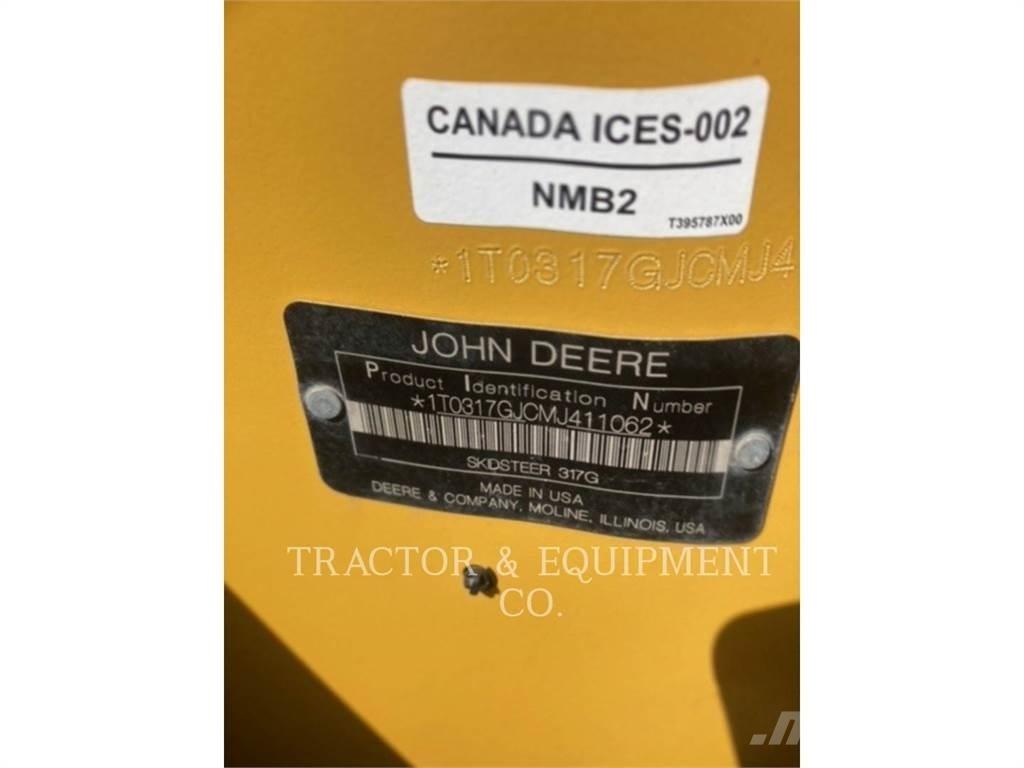John Deere 317G Мини товарачи
