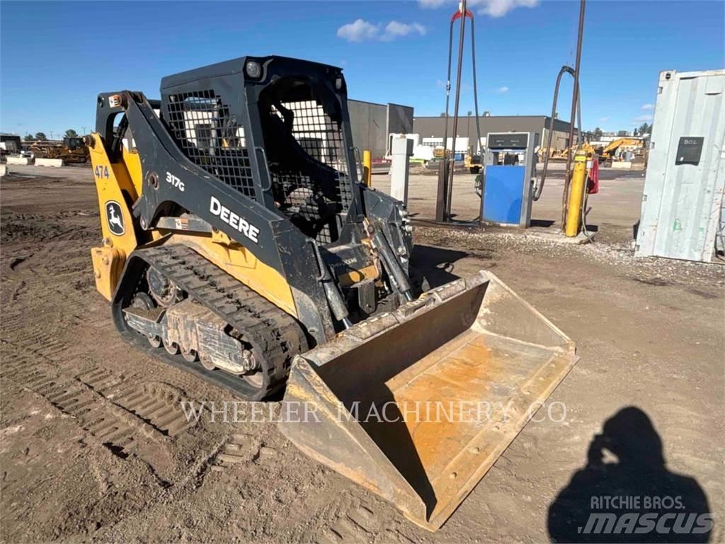 John Deere 317G CTL Верижен товарач