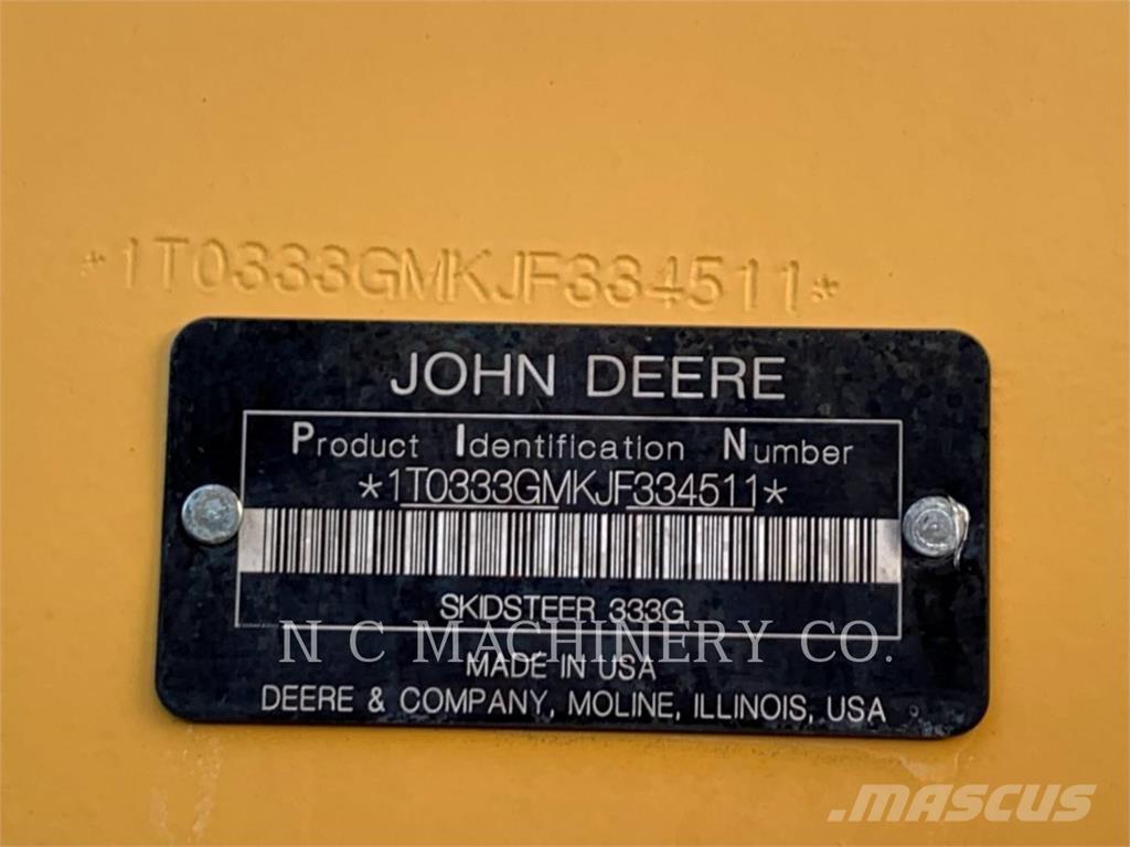 John Deere 333G Мини товарачи
