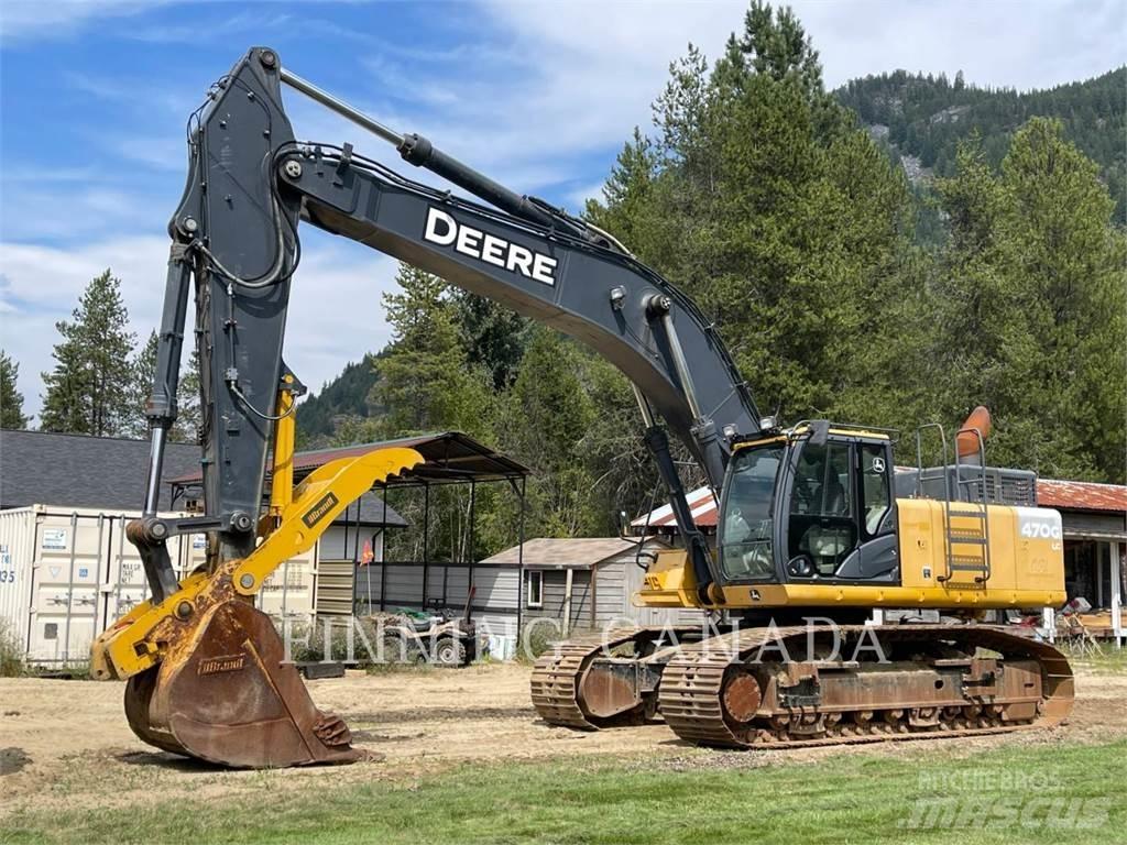 John Deere 470G Верижен екскаватор