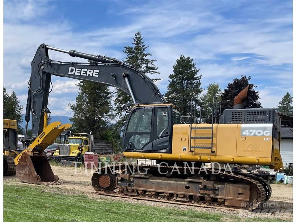 John Deere 470G Верижен екскаватор