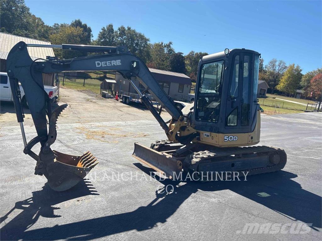 John Deere 50D Верижен екскаватор