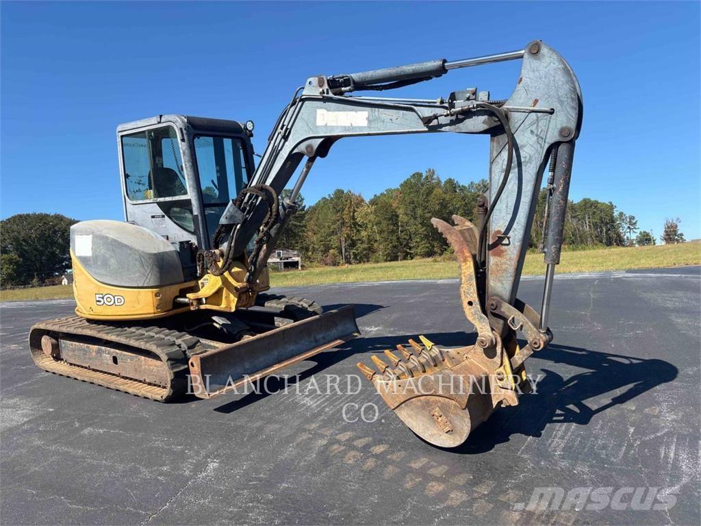 John Deere 50D Верижен екскаватор