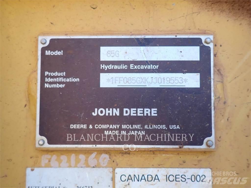 John Deere 85G Верижен екскаватор
