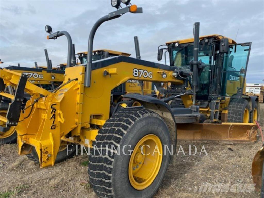 John Deere 870G Грейдери