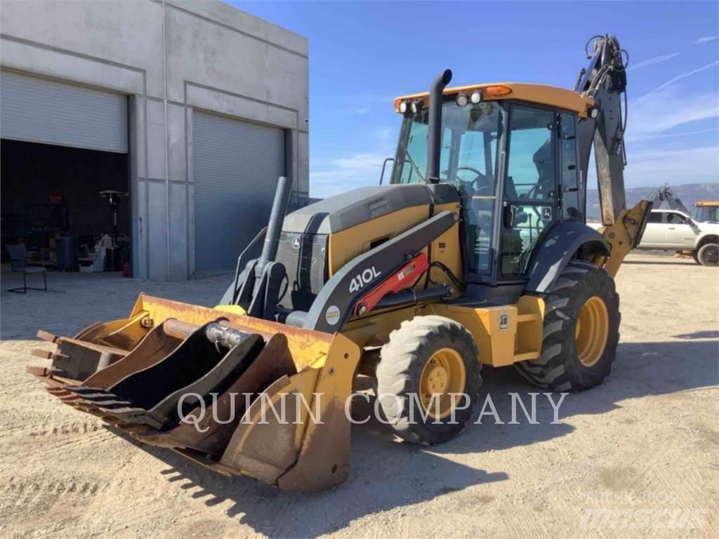 John Deere & CO. 410L Товарач със заден ексватор