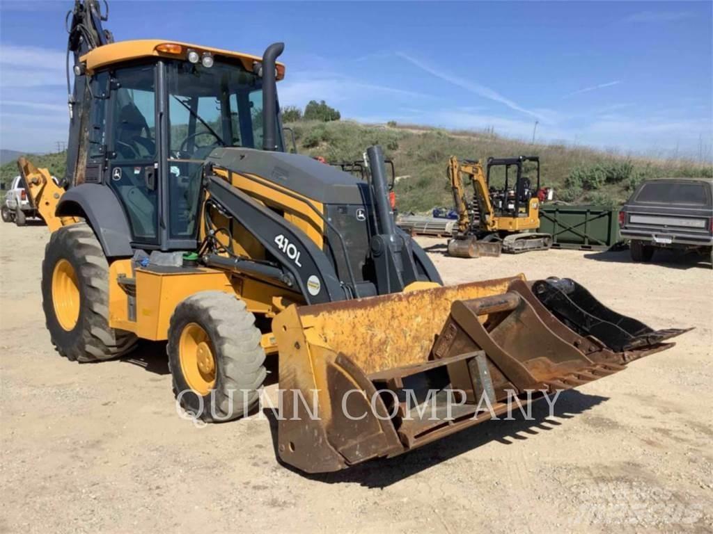 John Deere & CO. 410L Товарач със заден ексватор