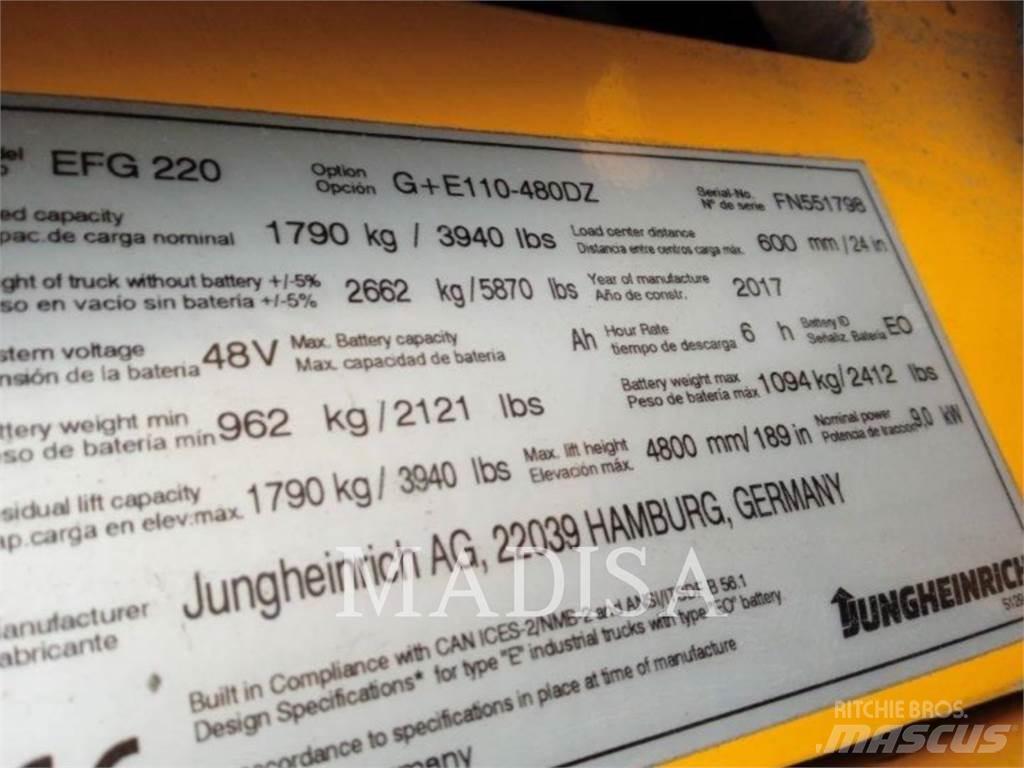 Jungheinrich EFG 220 Вилични кари-повдигачи - други