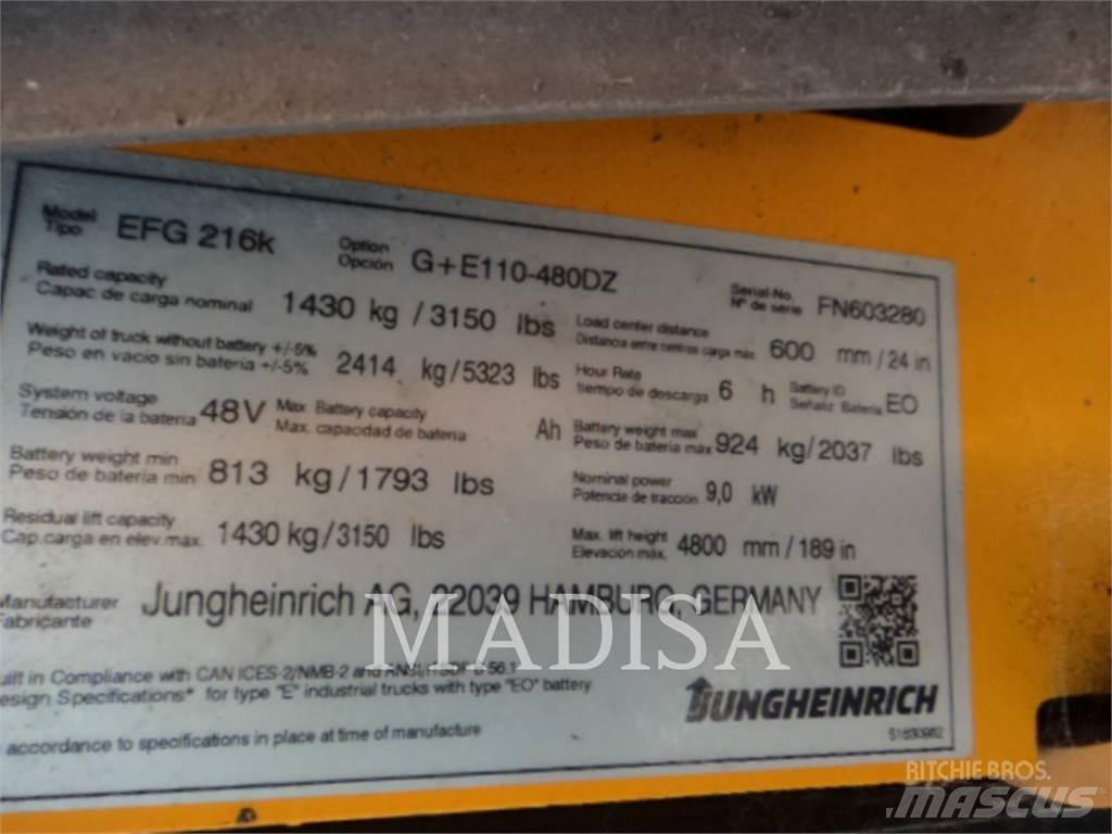 Jungheinrich EFG216K Вилични кари-повдигачи - други