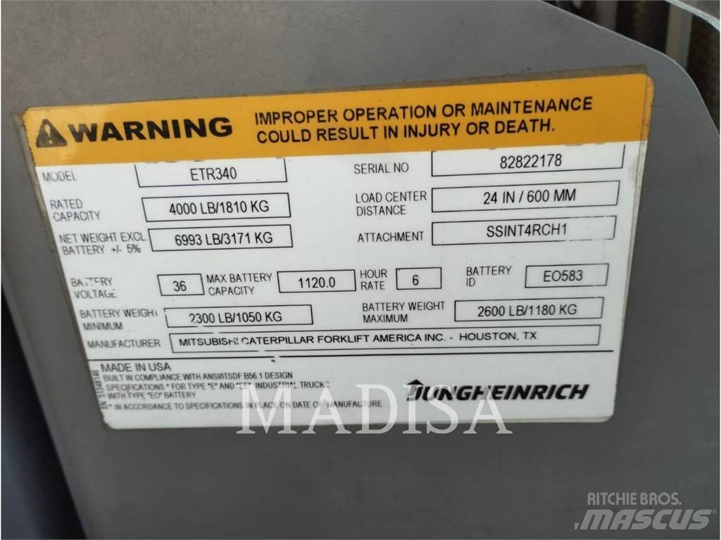 Jungheinrich ETR 340A Вилични кари-повдигачи - други