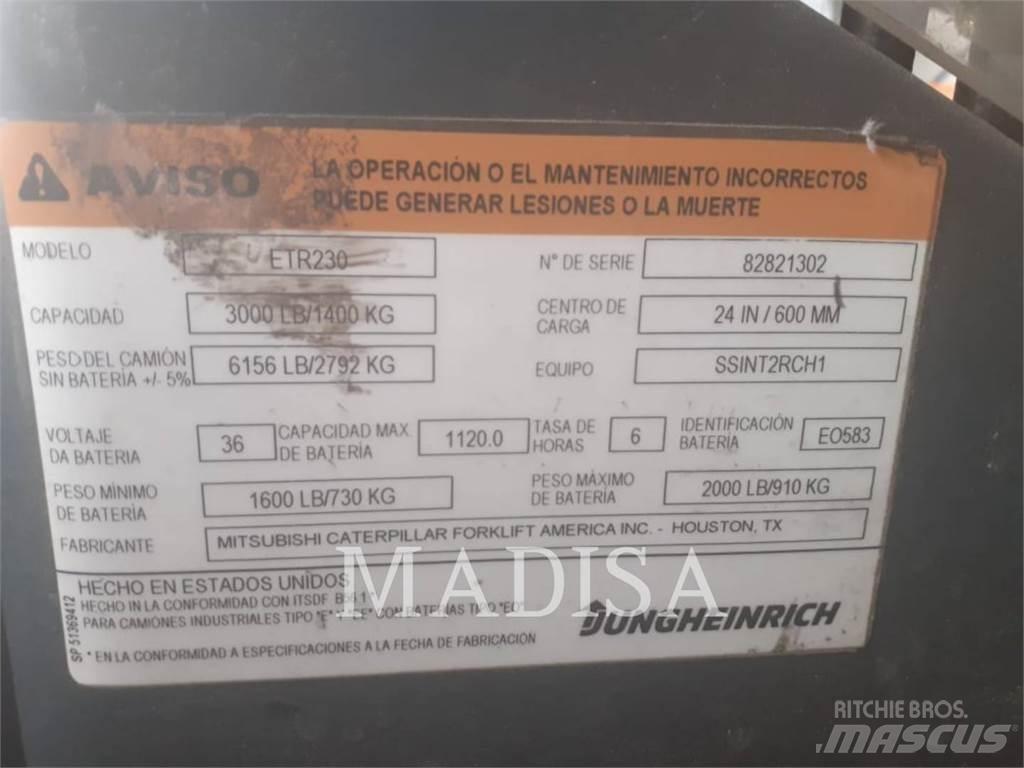Jungheinrich ETR230D Електрически вилични кари-повдигачи