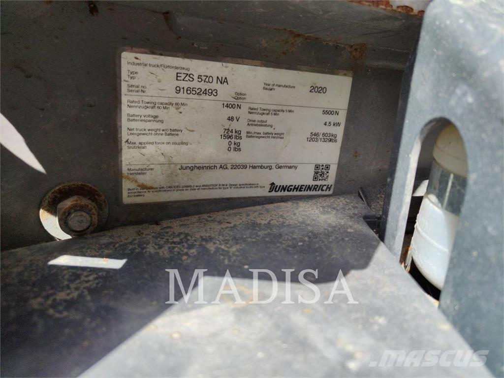 Jungheinrich EZS 570 Електрически вилични кари-повдигачи