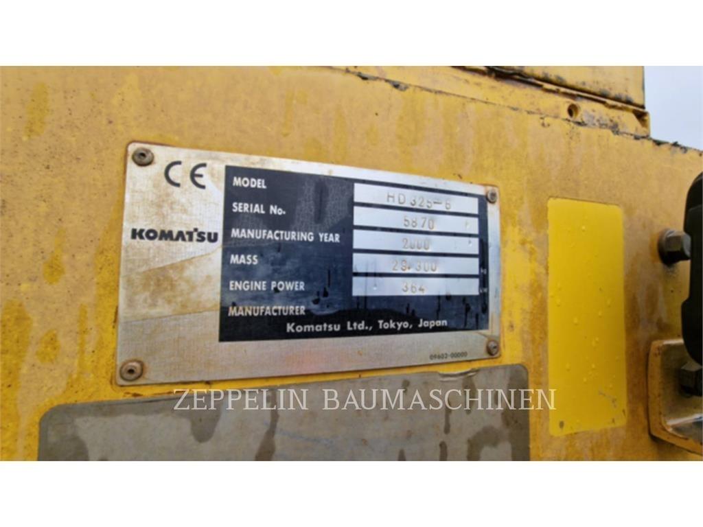 Komatsu HD325-6 Дъмпери/моторни превозни средства