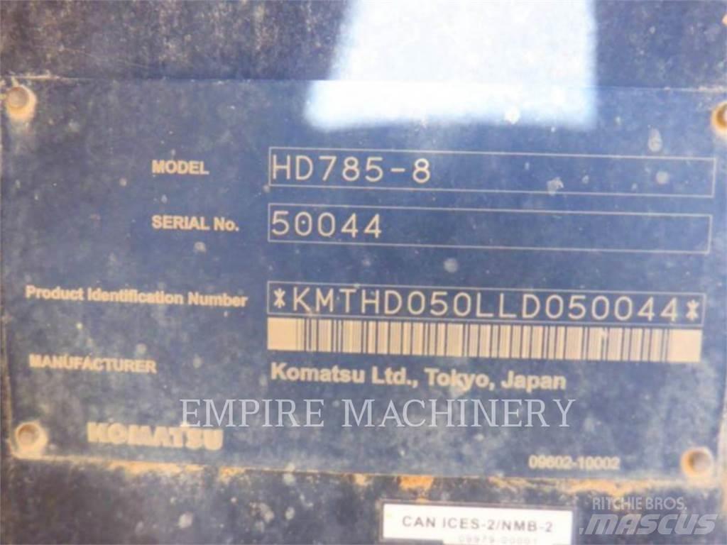Komatsu HD785-8 Дъмпери/моторни превозни средства