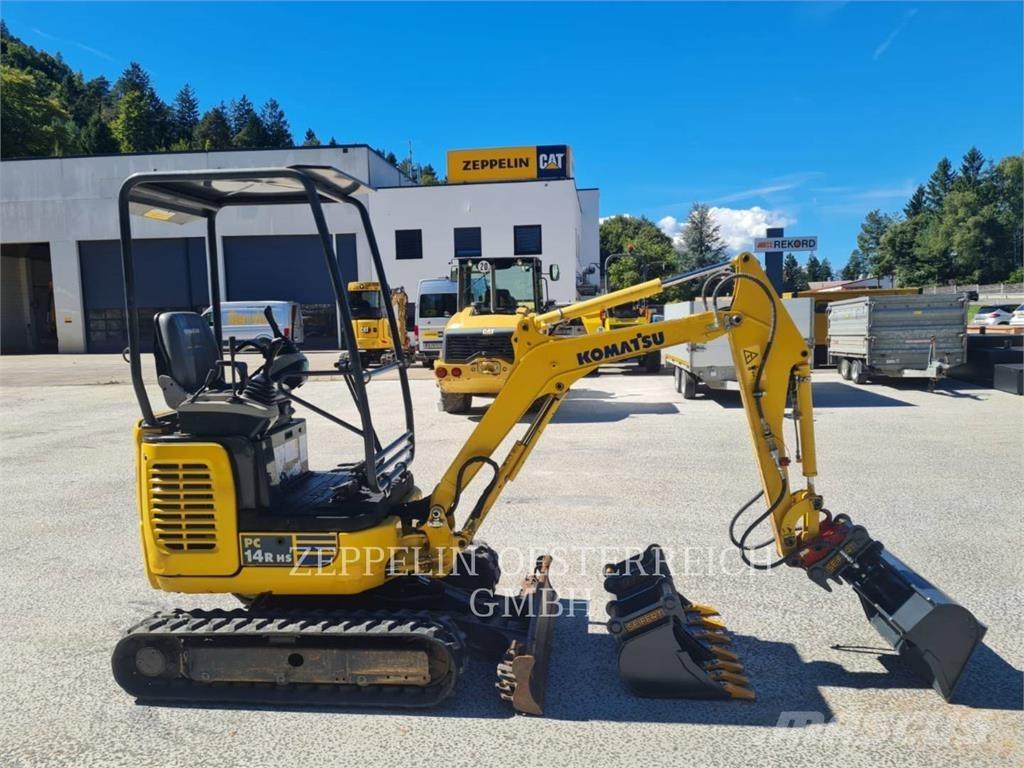 Komatsu PC14R HS Верижен екскаватор