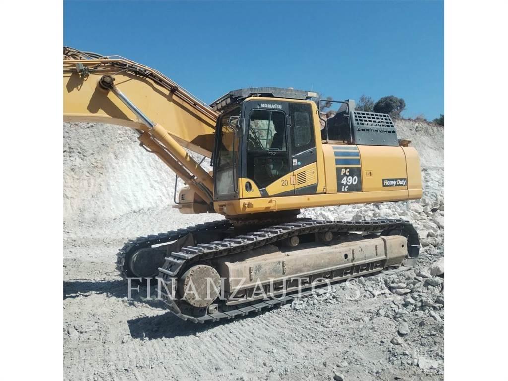 Komatsu PC490 Верижен екскаватор