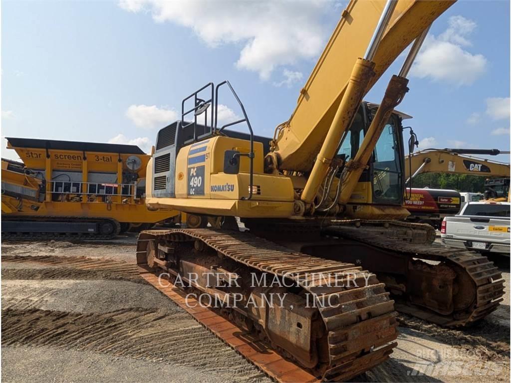 Komatsu PC490 Верижен екскаватор