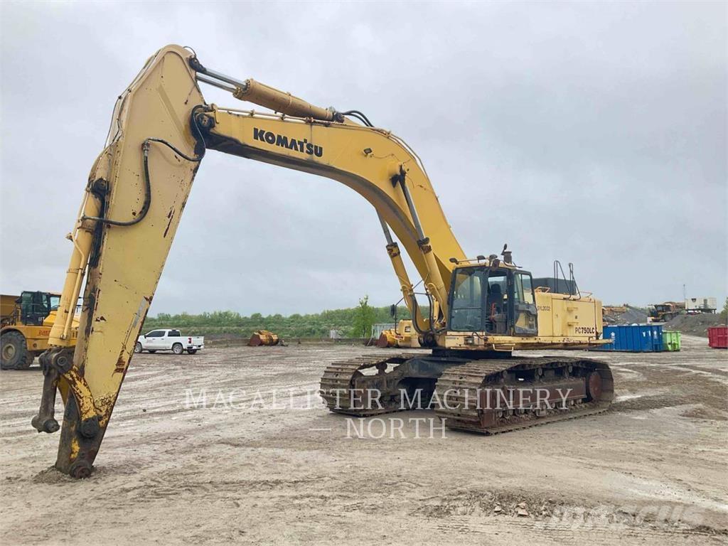 Komatsu PC750 Верижен екскаватор