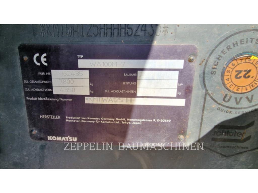 Komatsu WA100M-7 Колесни товарачи
