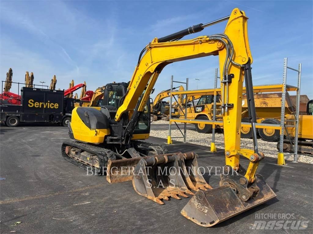 Kubota KX080.4 Верижен екскаватор