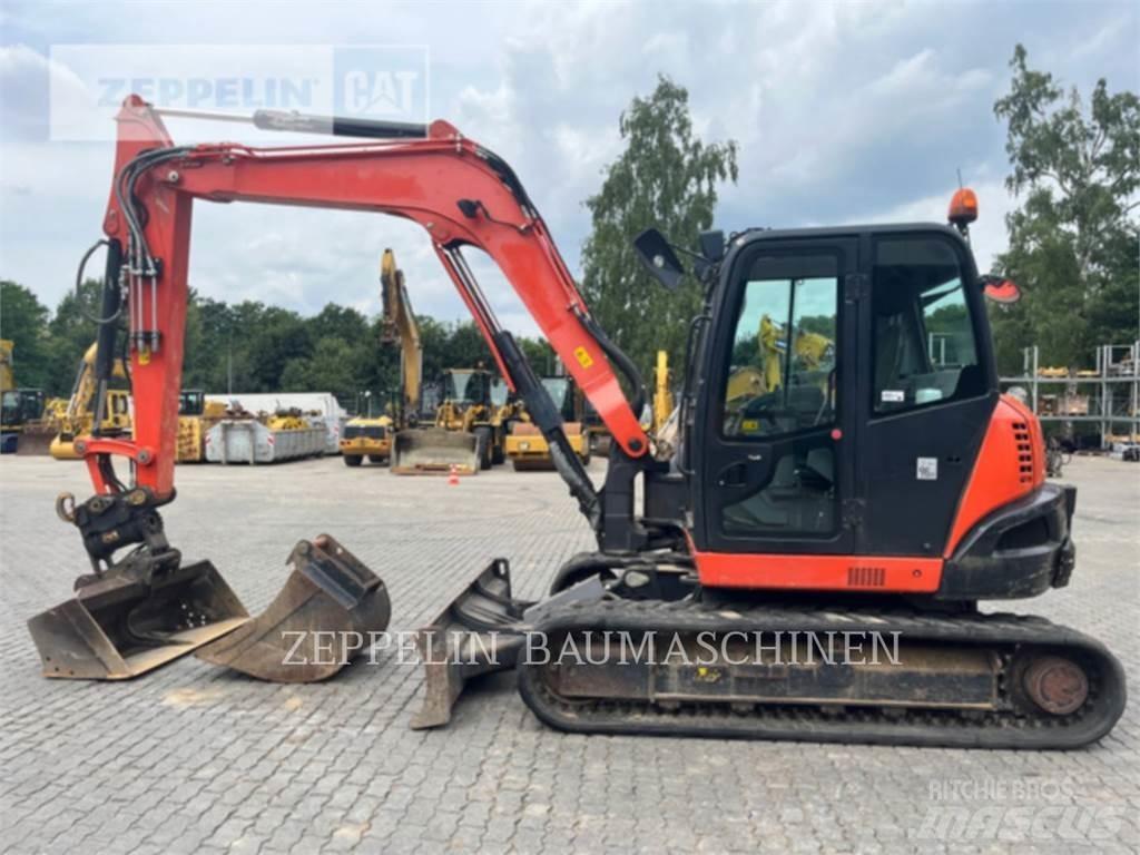 Kubota KX080-4 Верижен екскаватор