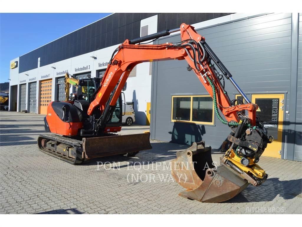 Kubota KX80 Верижен екскаватор