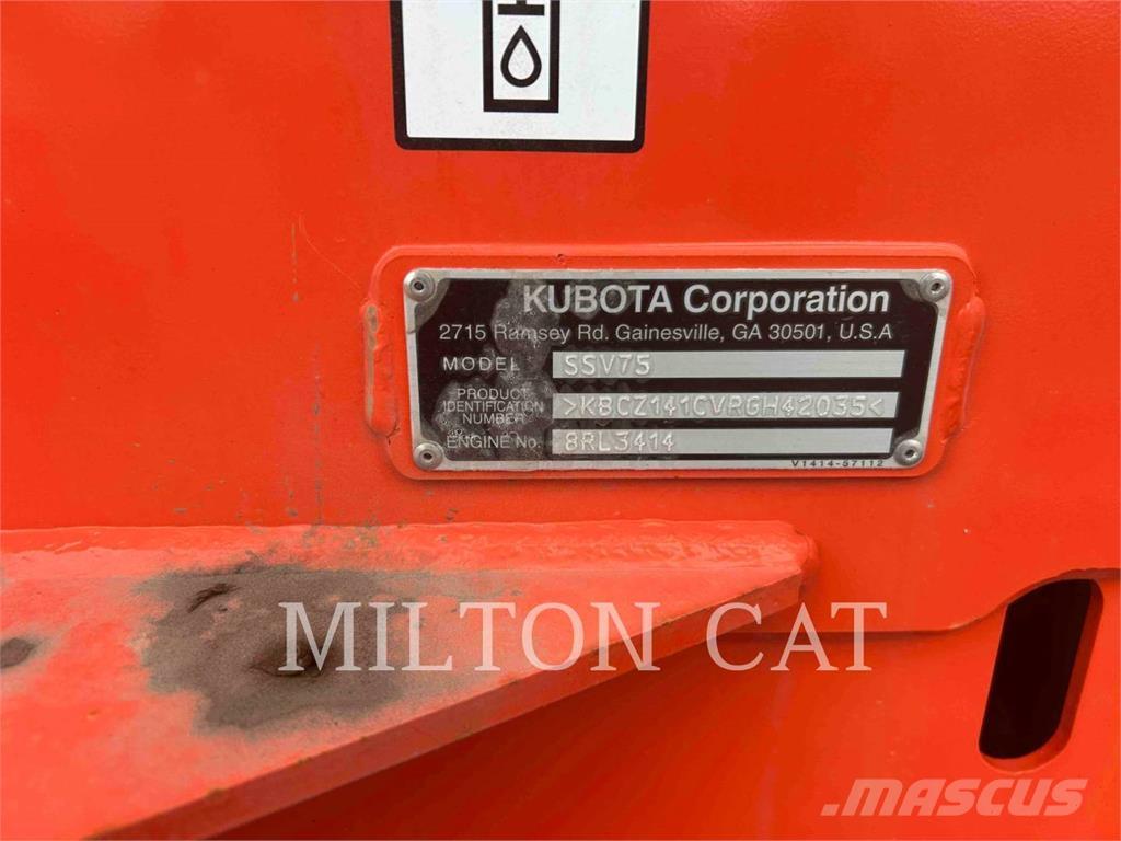 Kubota SSV 75 Мини товарачи

