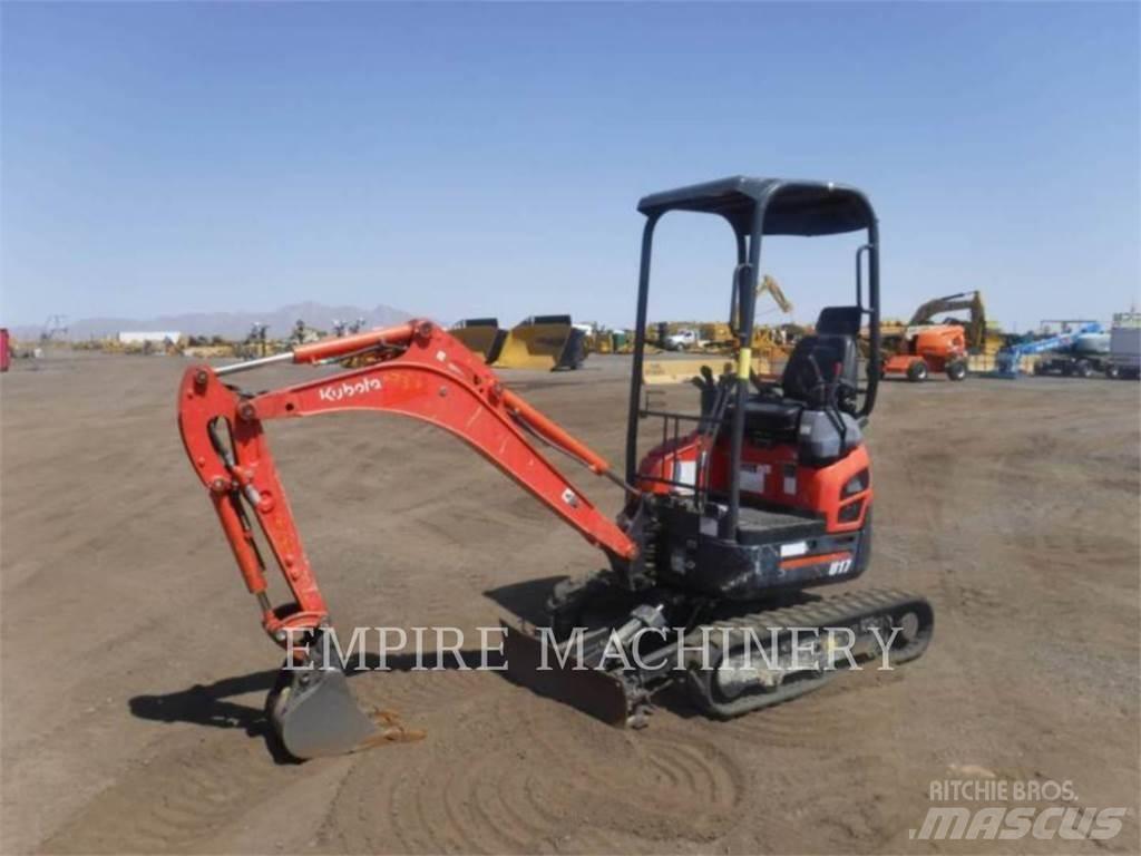 Kubota U17 Верижен екскаватор