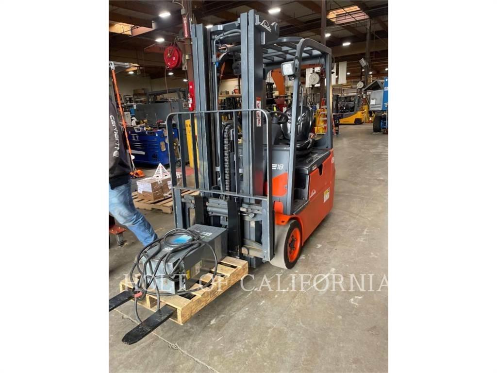 Linde E18 Електрически вилични кари-повдигачи