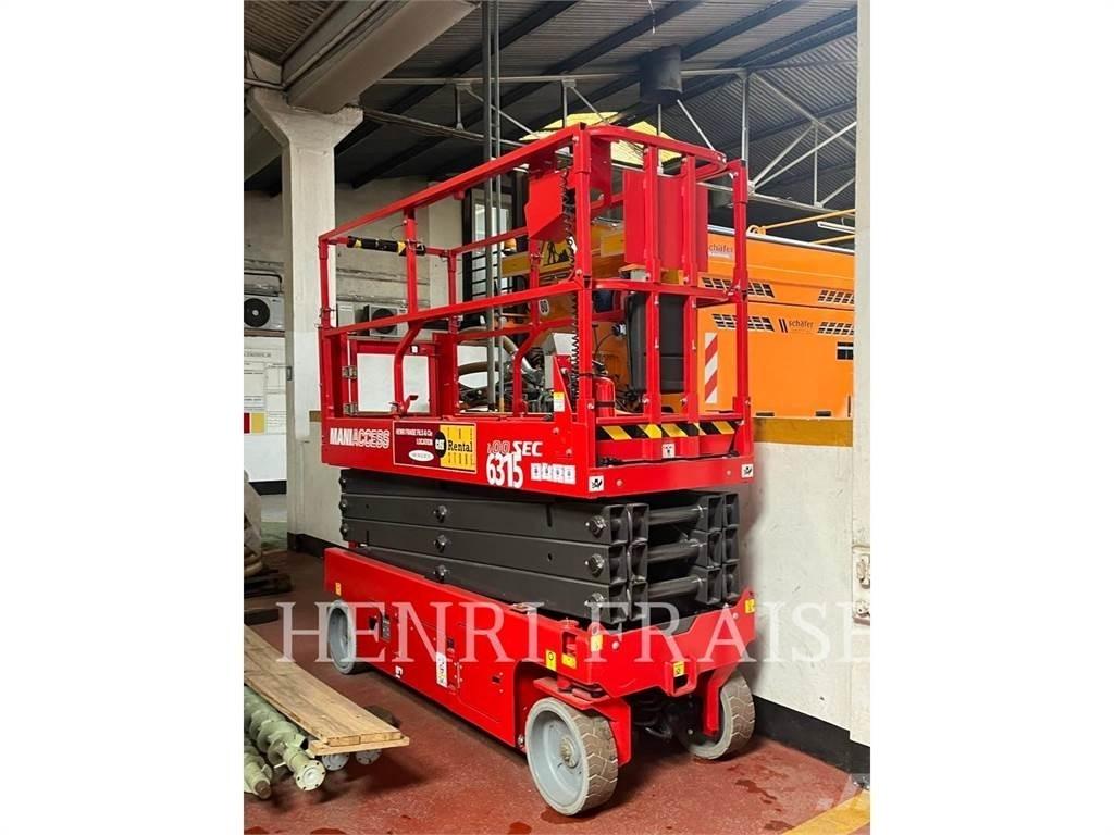 Manitou BF S.A. 100SEC Ножични работни платформи