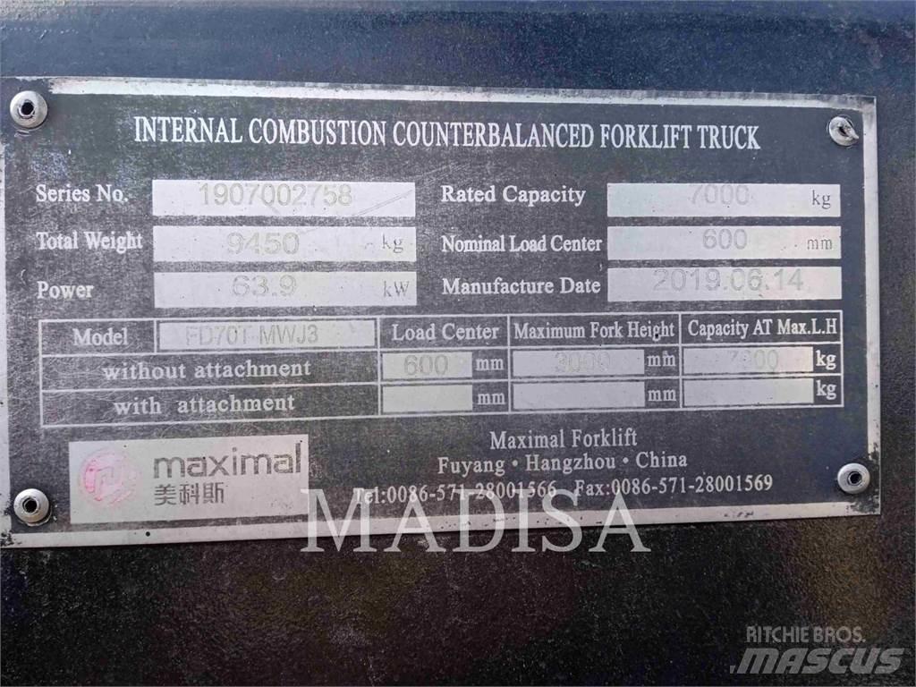 MAXI-LIFT FD70T-MWJ3 Вилични кари-повдигачи - други