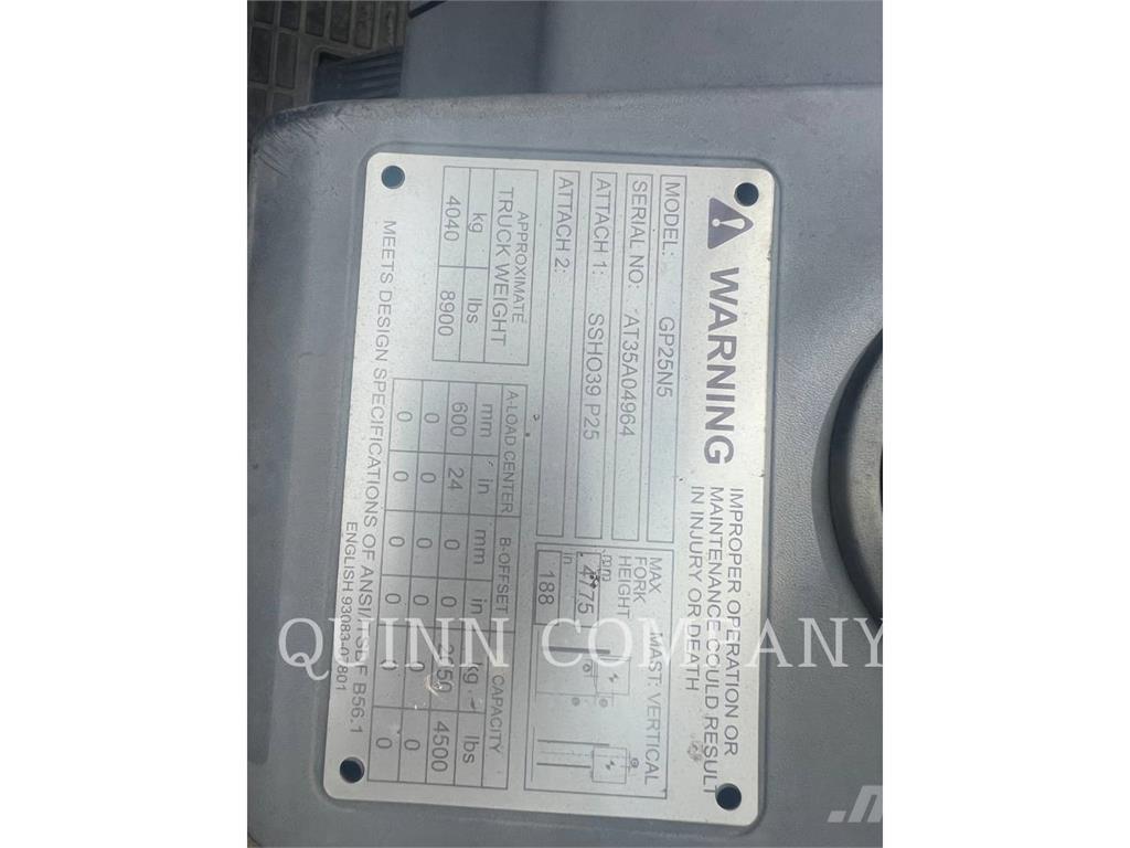 MCFA GP25N5-GLE Вилични кари-повдигачи - други