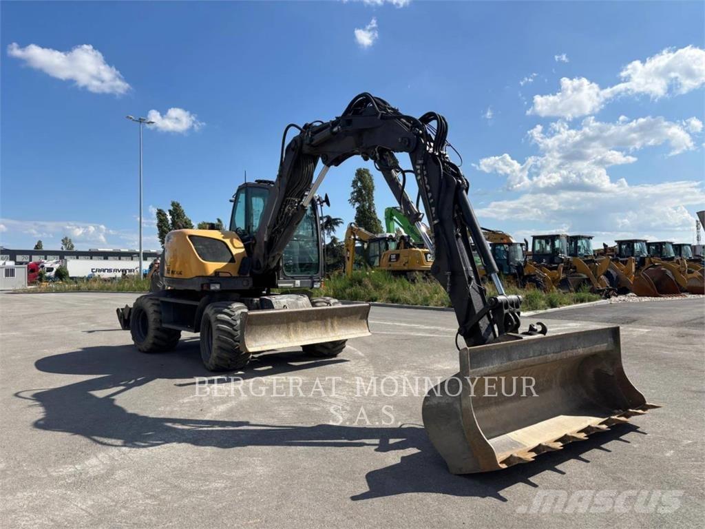Mecalac 714MW Колесни екскаватори