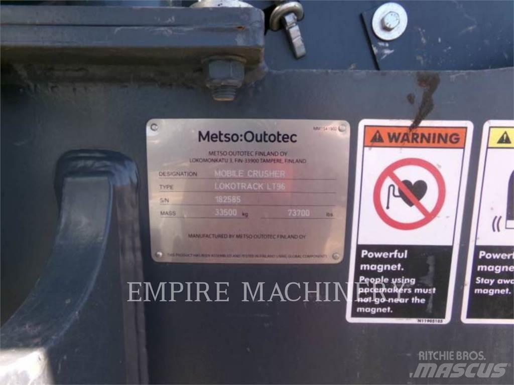 Metso LT96 Мобилни трошачки
