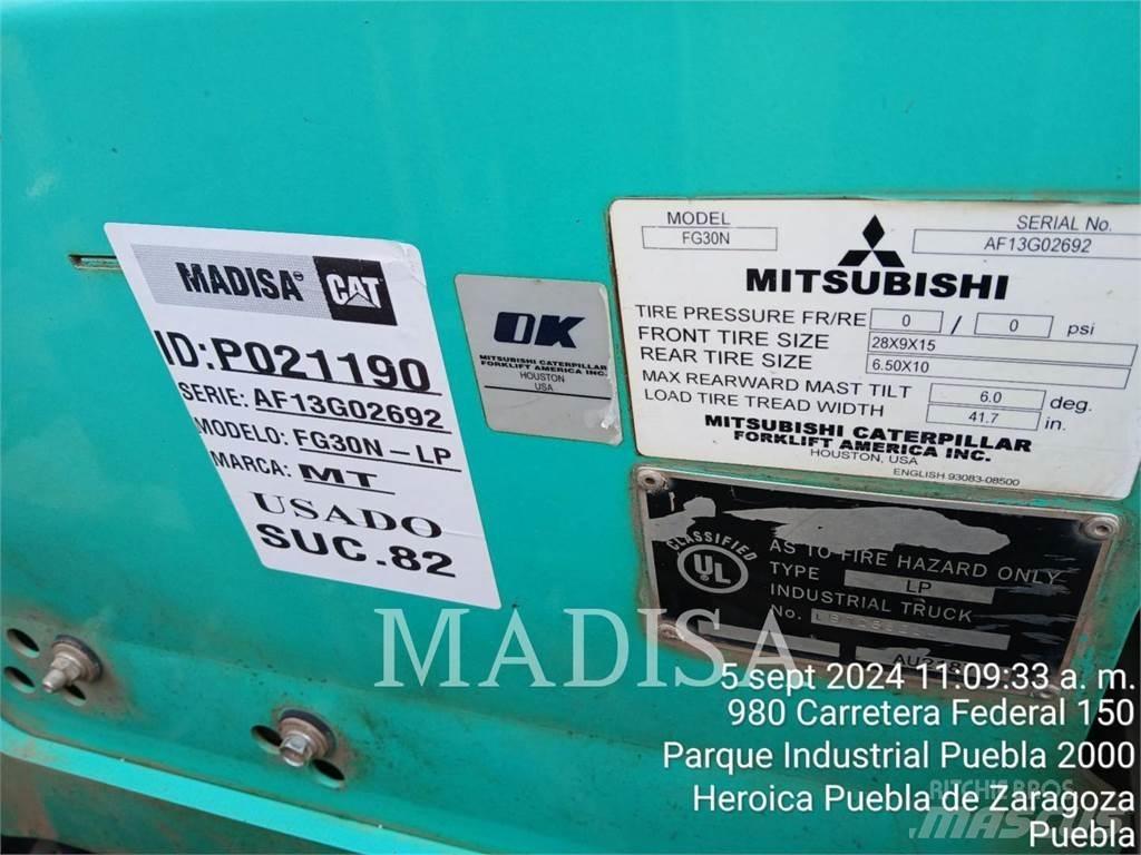 Mitsubishi FG30N-LP Вилични кари-повдигачи - други