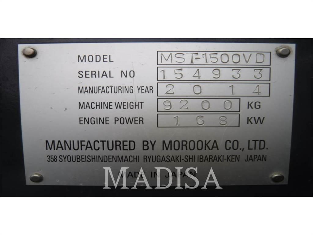 Morooka MST1500VD Колички за голф
