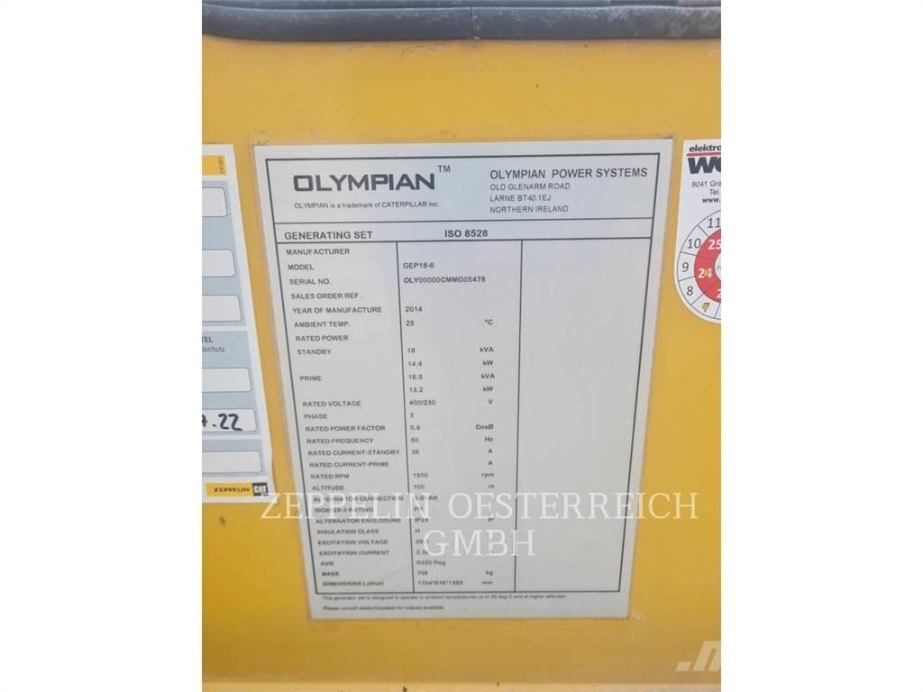 Olympian CAT GEP 18-6 Други генератори
