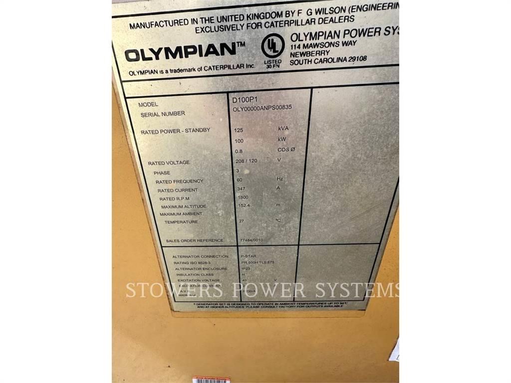 Olympian D100P1 Дизелови генератори
