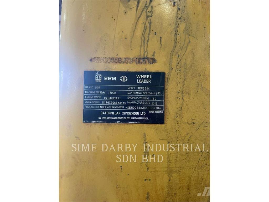 SEM MACHINERY SEM 658C Колесни товарачи