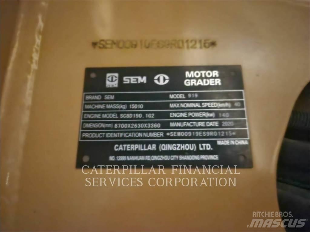 SEM MACHINERY SEM919 Грейдери