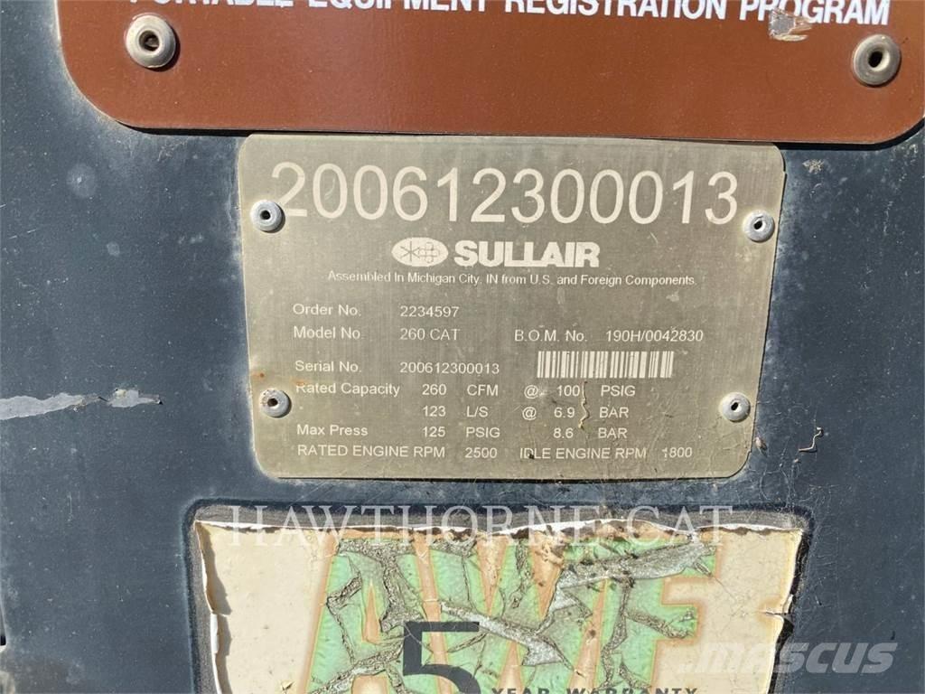 Sullair 260 CAT Сушилни с въздух под налягане
