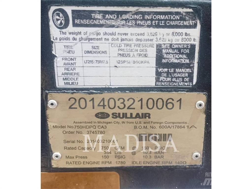 Sullair 750H DPQ Сушилни с въздух под налягане