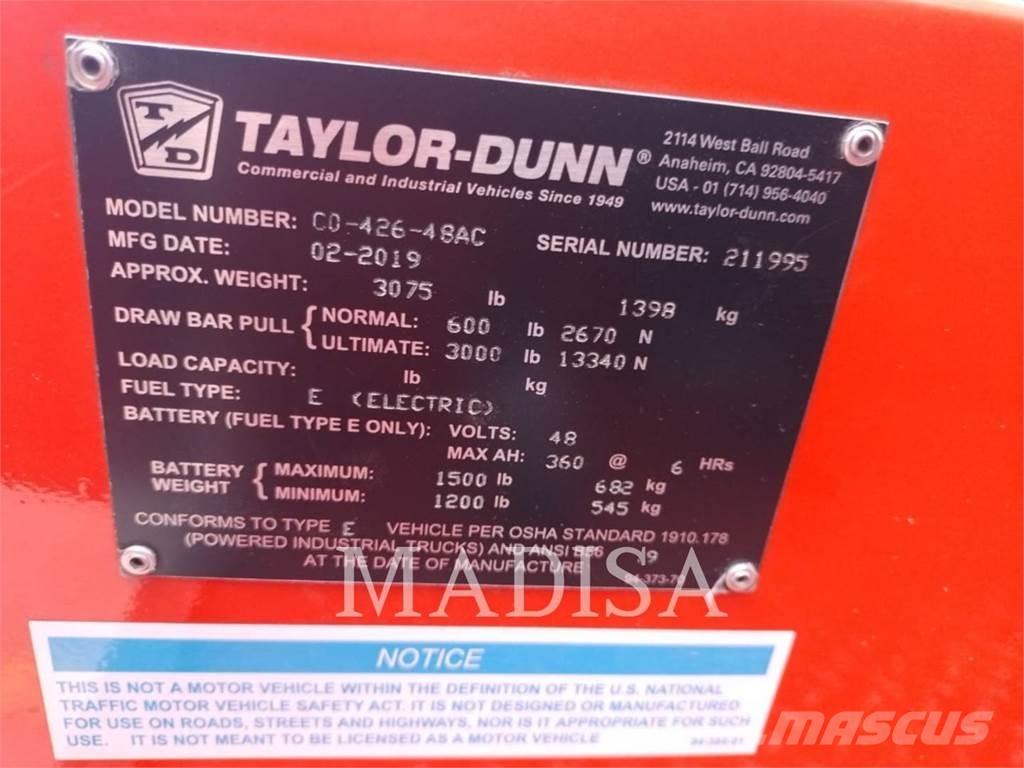 Taylor-Dunn C-426 Вилични кари-повдигачи - други