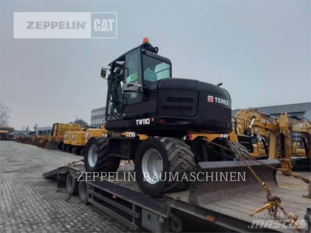 Terex TW110 Колесни екскаватори